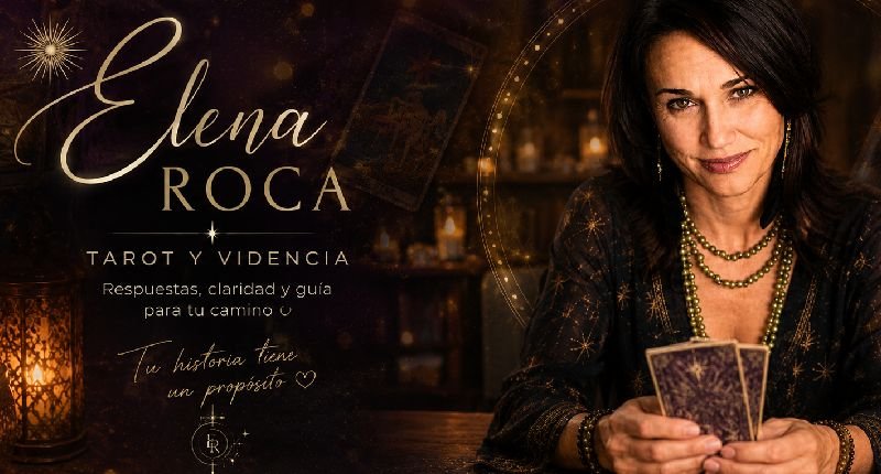"Elena Roca, vidente sensitiva y natural, autora de TuVidenteBuena"